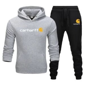 Carhartt casual style grey and black suit
