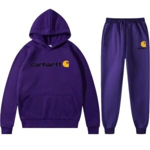 Carhartt Classic Purple Hoodie Set