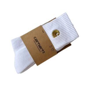Carhartt classic retro style white socks