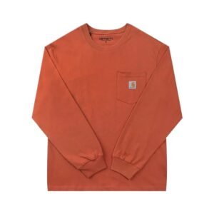 Carhartt classic style orange sweatshirt