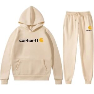 Carhartt minimalist style beige suit