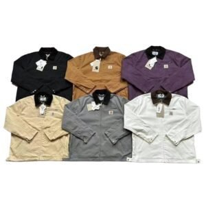 Carhartt retro-style black jacket