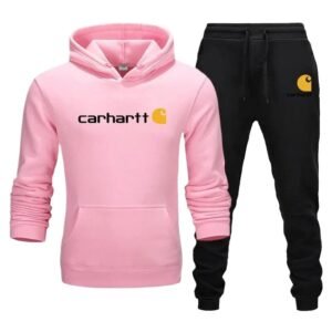 Carhartt simple style pink and black suit
