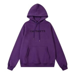 Carhartt solid color minimalist style hoodie