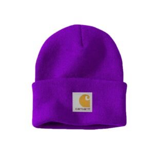 Carhartt solid color trendy and cool purple hat