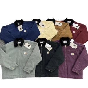 Carhartt workwear style black jacket