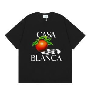 Casablanca Citrus Series Black T-shirt