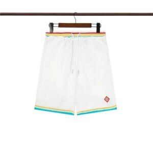 Casablanca Contrast-color Casual White Shorts