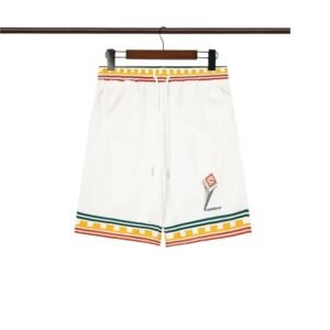 Casablanca retro-style white shorts