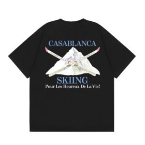 Casablanca Ski Style Black T-shirt