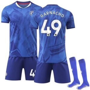 Chelsea Garnacho Series Blue Jersey