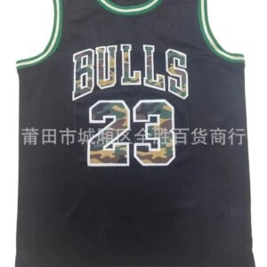 Chicago Bulls camouflage - style jersey