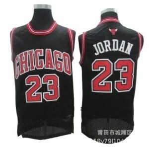 Chicago Bulls No. 23 black jersey