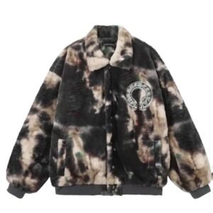 Chrome Hearts Camouflage Plush Coat