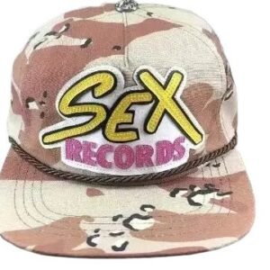 Chrome Hearts camouflage-style pink hat