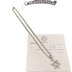 Chrome Hearts Cross Silver Necklace