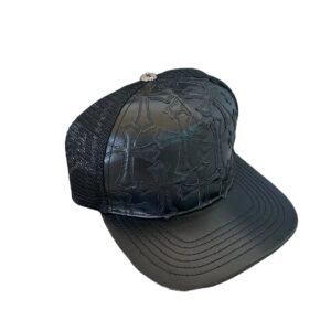 Chrome Hearts Cross Trendy Cool Black Hat