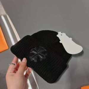 Chrome Hearts Cross Trendy Cool Style Black Hat