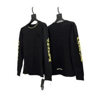 Chrome Hearts dark style black T-shirt