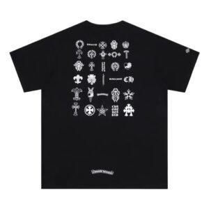 Chrome Hearts Dark Style Black T-shirt
