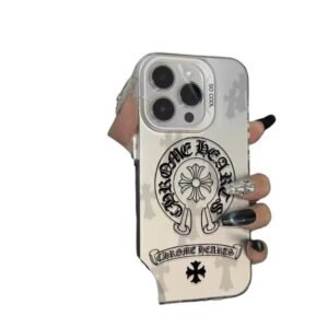 Chrome Hearts Dark Style iPhone Case