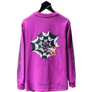 Chrome Hearts dark style rose long-sleeve
