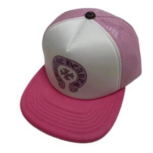 Chrome Hearts Pink Trendy Brand Hat