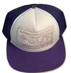 Chrome Hearts Purple Retro Baseball Cap