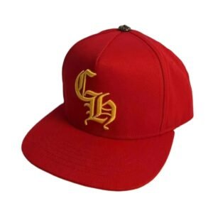 Chrome Hearts Red Trendy Brand Hat