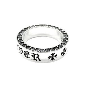 Chrome Hearts Silver Dark Style Ring