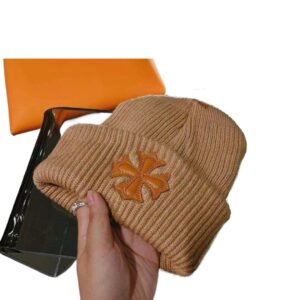 Chrome Hearts Vintage Brown Knitted Hat