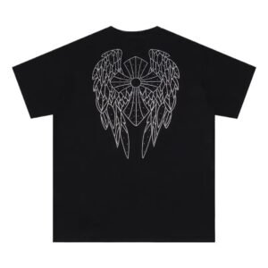 Chrome Hearts Wings Dark Style T-shirt