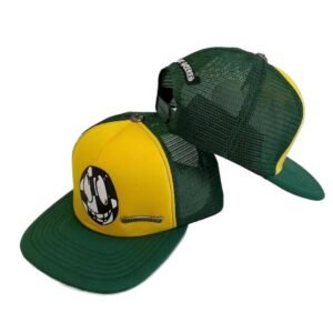 Chrome Hearts Yellow-Green Color - Blocking Trendy Hat