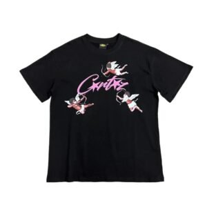 Corteiz Cupid Trendy Cool Black T-shirt