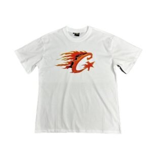 Corteiz Flame Wind White T-shirt