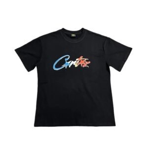 Corteiz Graffiti Style Black T-Shirt