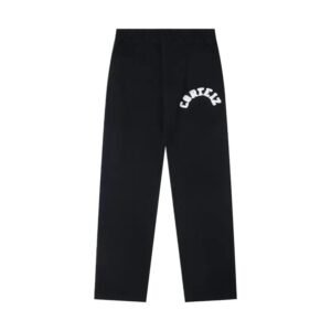 Corteiz letter trendy and cool style black pants