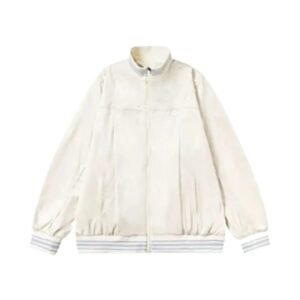 Corteiz minimalist style white jacket