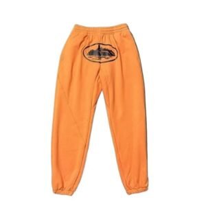 Corteiz orange trendy casual pants