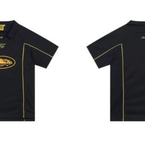 Corteiz Printed Sporty Black T-shirt