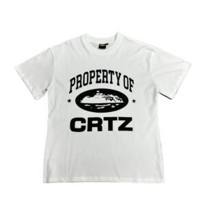 Corteiz Printed Trendy and Cool Style White T-shirt
