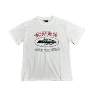 Corteiz Printed Trendy White T-Shirt