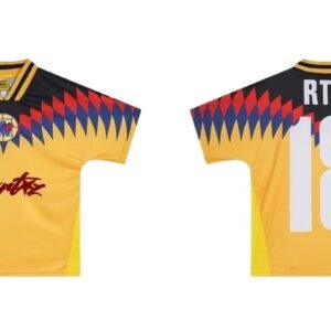 Corteiz RTW Series Trendy Cool Yellow Jersey