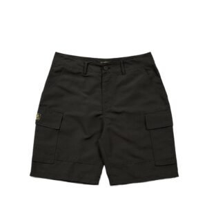 Corteiz workwear-style black shorts