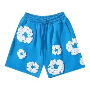 DENIM TEARS Blue Trendy Brand Shorts