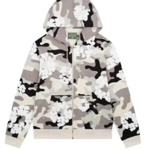 DENIM TEARS Camouflage Print Hoodie