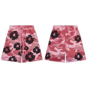 DENIM TEARS camouflage-style shorts