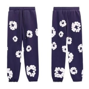 DENIM TEARS Floral Pattern Casual Pants