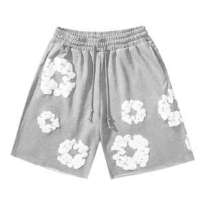 DENIM TEARS grey trendy brand shorts