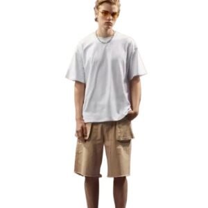 DENIM TEARS minimalist style white T-shirt